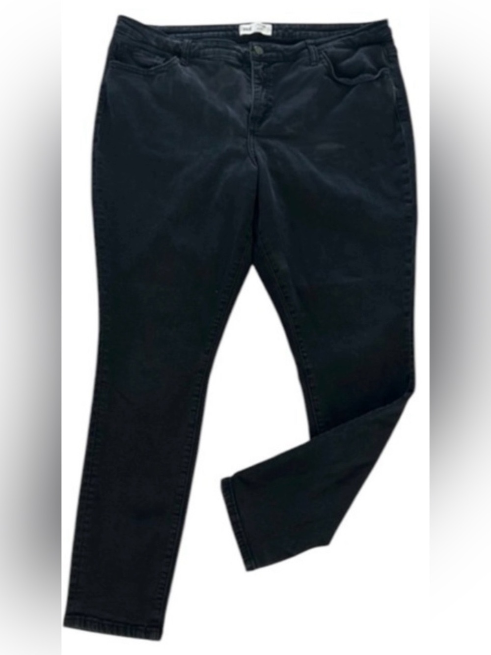 BKE Payton Mid-Rise Skinny Jeans in Washed Black